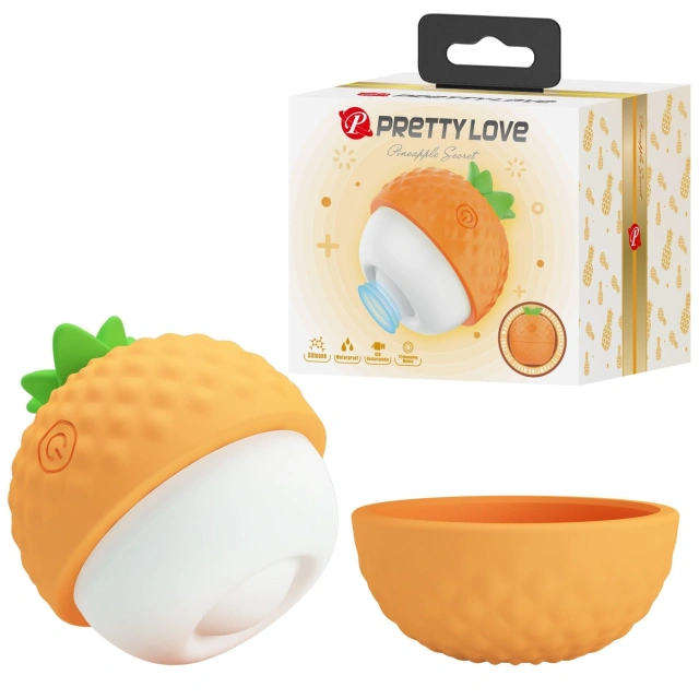 Stymulator Łechtaczki Silikon Pineapple Secret Pretty Love Sterowany Zdalnie | 100% ORYGINAŁ| DYSKRETNA PRZESYŁKA
